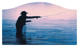 DASHELL-321-BL Gone Fishing (Man) Blue